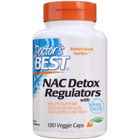 Doctor's Best NAC Detox Regulators -- 180 Veggie Caps