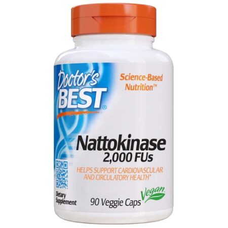 Doctor's Best Nattokinase -- 2000 FU - 90 Vegetarian Capsules