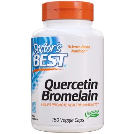 Doctor's Best Quercetin Bromelain -- 180 Veggie Caps