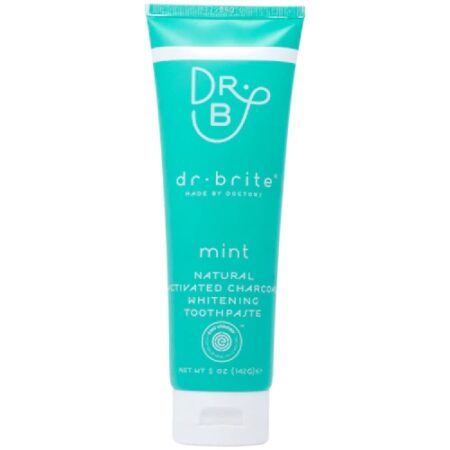 Dr. Brite Natural Activated Charcoal Whitening Toothpaste Mint -- 5 oz