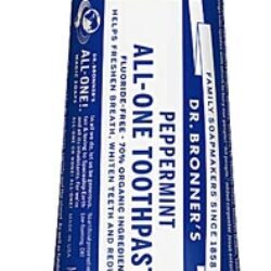 Dr. Bronner's Pasta de Dente Menta Refrescante - 142g - Saúde Bucal Natural
