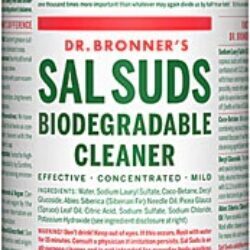 Dr. Bronner's Sal Suds Limpador Biodegradável 946ml - Potência Natural para sua Casa e Bem-Estar