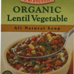 Dr. McDougall's Sopa Vegana de Lentilha e Vegetais com Couve - 532ml