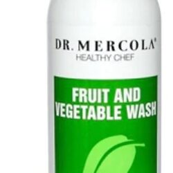Dr. Mercola Lavagem de Frutas e Vegetais 473ml - Higiene Pura e Segura