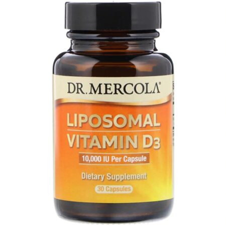 Dr. Mercola Liposomal Vitamin D3 -- 10000 IU - 30 Capsules