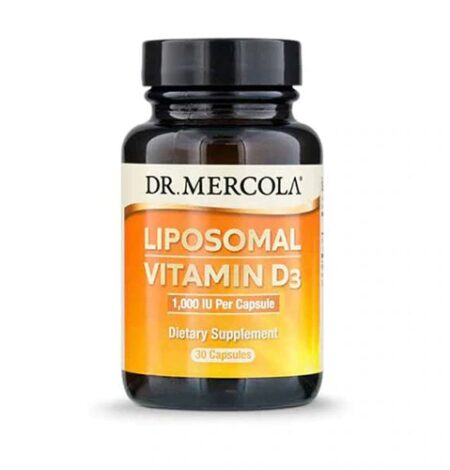 Dr. Mercola Liposomal Vitamin D3 -- 1000 IU - 30 Capsules