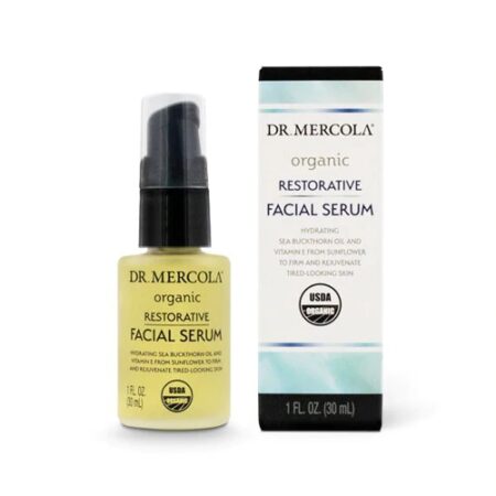 Dr. Mercola Organic Restorative Facial Serum -- 1 fl oz