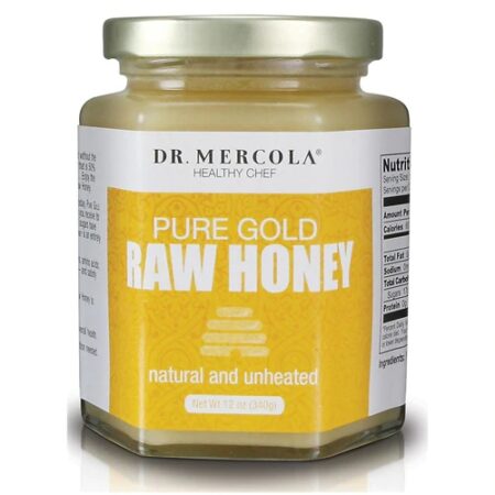 Dr. Mercola Pure Gold Raw Honey -- 16 Servings