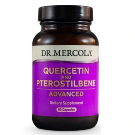 Dr. Mercola Quercetin and Pterostilbene Advanced -- 60 Capsules