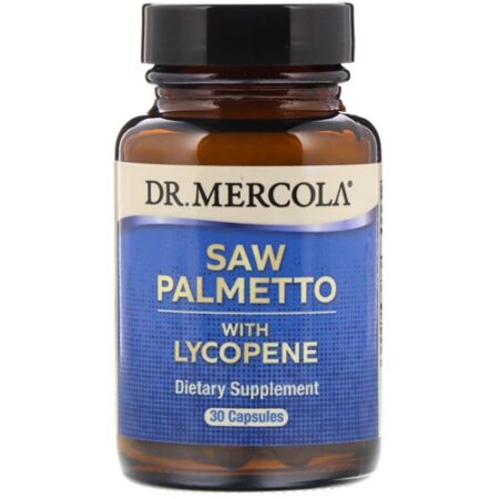 Dr. Mercola Saw Palmetto with Lycopene -- 30 Capsules