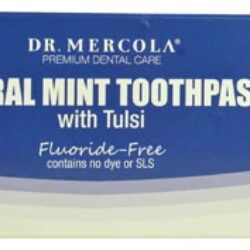 Pasta de Dente Dr. Mercola com Tulsi Menta Natural - 170g: Saúde Bucal e Bem-Estar Integral