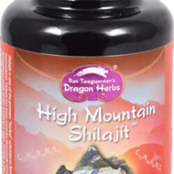 Dragon Herbs High Mountain Shilajit™ - 60 Cápsulas de 485mg - Energia e Vitalidade Pura