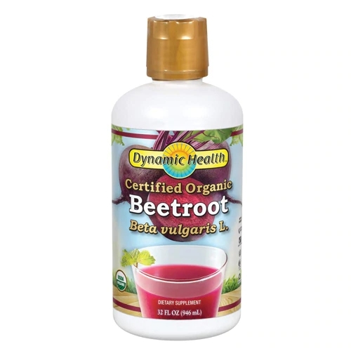 Suco de Beterraba Orgânico Dynamic Health 473ml: Vitalidade Pura para Sua Saúde
