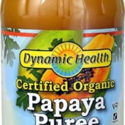 Purê de Mamão Orgânico Certificado Dynamic Health - 473ml (16 fl oz)
