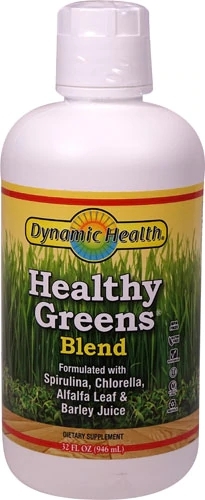Dynamic Health Healthy Greens Blend - Suco Verde Concentrado 946ml (32 fl oz)