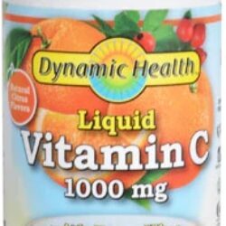 Vitamina C Líquida Dynamic Health Sabor Natural de Cítricos - 1000mg - 237ml - Imunidade e Bem-Estar Essencial