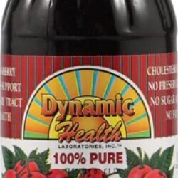 Concentrado de Suco de Cranberry Puro Sem Açúcar Dynamic Health 237ml