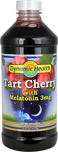 Dynamic Health Cereja Ácida com Melatonina 473ml: Sono Reparador e Bem-Estar Natural