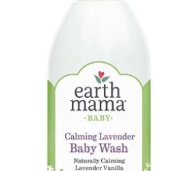 Sabonete Líquido para Bebê Earth Mama Calming Lavender & Vanilla - 1005ml - Hipoalergênico e Natural