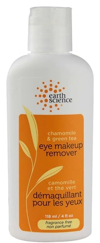 Earth Science Removedor de Maquiagem para Olhos Sem Fragrância Camomila e Chá Verde - 118ml