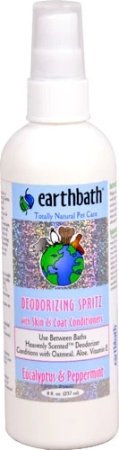 Earthbath Desodorizador Cães Eucalipto e Hortelã - Condicionadores Pele e Pelagem 237ml