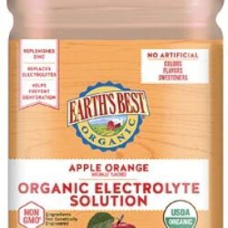 Earth's Best Organic Solução Eletrolítica Maçã Laranja 1.1 L - Hidratação Pura e Orgânica