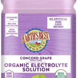 Earth's Best Organic® Solução Eletrolítica Uva Concord - 1.1 qt (Aprox. 1041ml)
