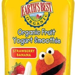 Iogurte Orgânico em Smoothie Earth's Best Morango e Banana - 119g