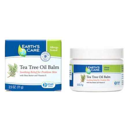 Earth's Care Tea Tree Oil Balm -- 2.5 oz