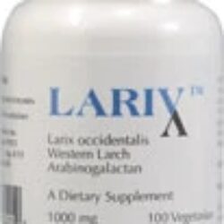 Fibra de Larix Eclectic Institute 1000mg - 100 Comprimidos Vegetarianos | Saúde Intestinal
