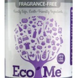 Detergente Lava Roupa Eco-Me Sem Fragrância 946ml (32 fl oz) - Hipoalergênico e Natural