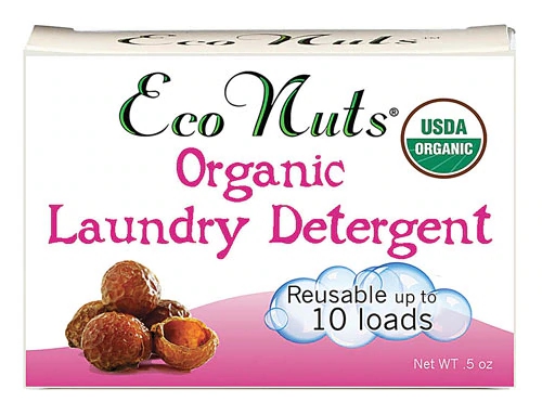 Eco Nuts Sabão para Roupas Orgânico Natural Sem Fragrância - 10 Cápsulas (14g)