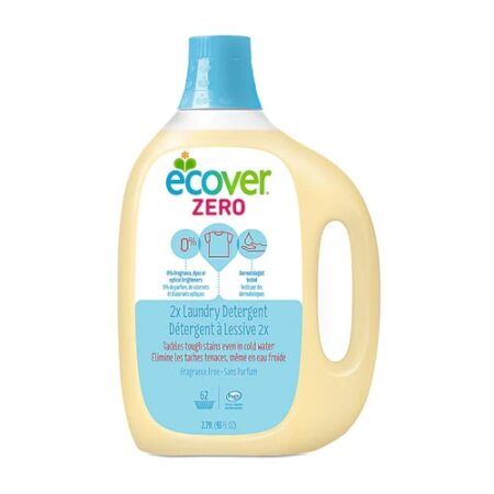 Ecover Zero 2X Laundry Detergent Fragrance Free -- 93 fl oz