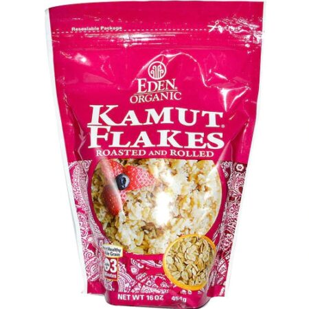 Eden Foods Organic Kamut Flakes -- 16 oz