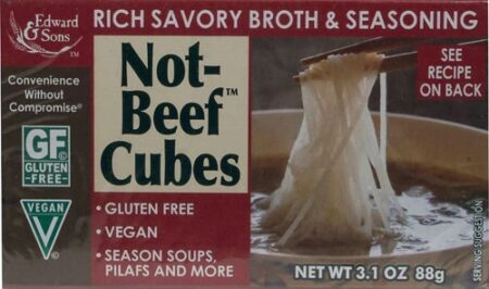 Edward & Sons Not-Beef™ Bouillon Cubes -- 3.1 oz