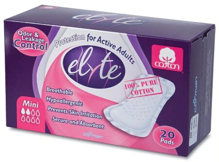 Elyte Incontinence Pads Mini -- 20 Pads