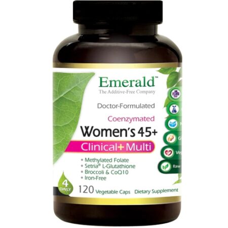 Emerald Labs CoEnzymated Women's 45 plus 4-Daily Multi -- 120 Vegetable Capsules