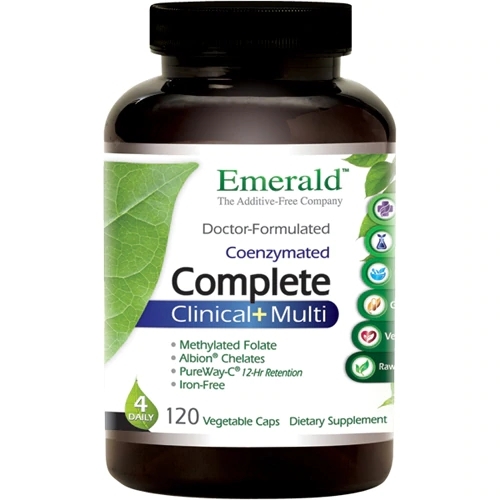 Emerald Labs Complete Clinical Plus Multi 120 Cápsulas Vegetais - Multivitamínico Completo