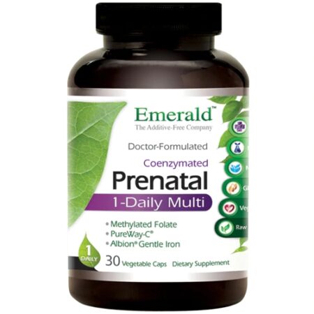 Emerald Labs Prenatal 1-Daily Multi -- 30 Vegetable Capsules