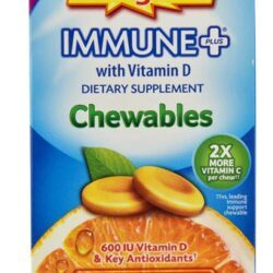 Emergen-C Immune Plus Laranja 42 Pastilhas Mastigáveis com Vitamina D