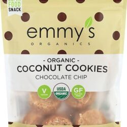Biscoitos Veganos Emmy's Organics Chocolate Chip Sem Glúten 170g - Sabor Irresistível e Saudável