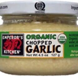 Alho Picado Orgânico Emperor's Kitchen - 127g | Sabor Puro e Saudável para sua Cozinha