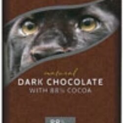 Chocolate Amargo Endangered Species 88% Cacau 85g - Vegano e Sem Glúten