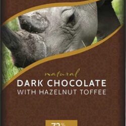 Chocolate Amargo Endangered Species Avelã e Toffee 85g - Sabor Premium e Sustentável