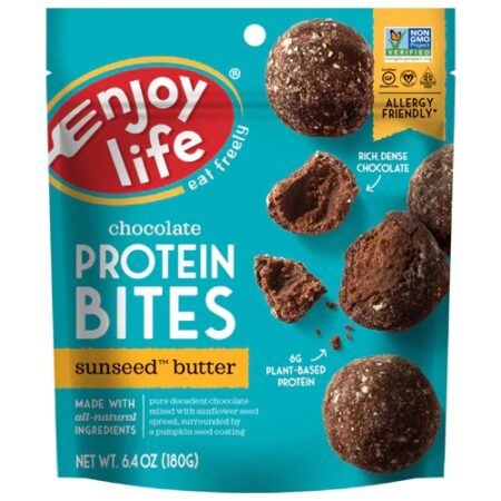 Enjoy Life Chocolate Protein Bites™ Gluten Free Sunseed Butter -- 6.4 oz