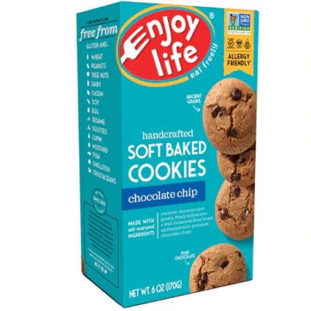 Enjoy Life Soft Baked Cookies Gluten Free Chocolate Chip -- 6 oz