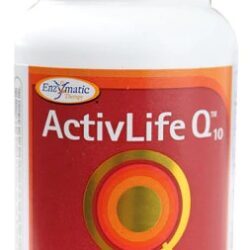 Enzymatic Therapy ActivLife Q10™ Ubiquinol 100 mg - 60 Cápsulas: Energia Celular e Vitalidade