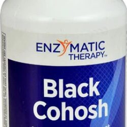 Enzymatic Therapy Black Cohosh 60 Comprimidos - Suporte Natural para Bem-Estar Feminino