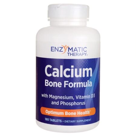 Enzymatic Therapy Calcium Bone Formula -- 180 Tablets