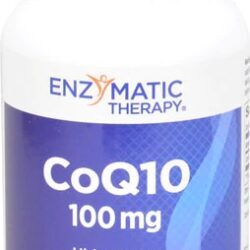 Enzymatic Therapy CoQ10 100 mg - 120 Cápsulas Softgel: Energia e Vitalidade para o Seu Coração